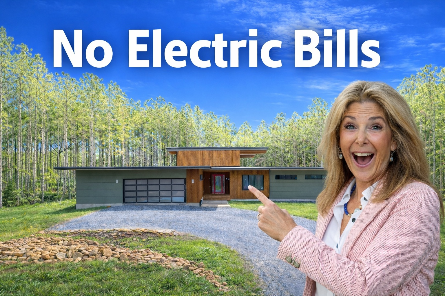 4637 Array Drive - Net Zero Energy Modernist Home on 1.5 Acre Lot