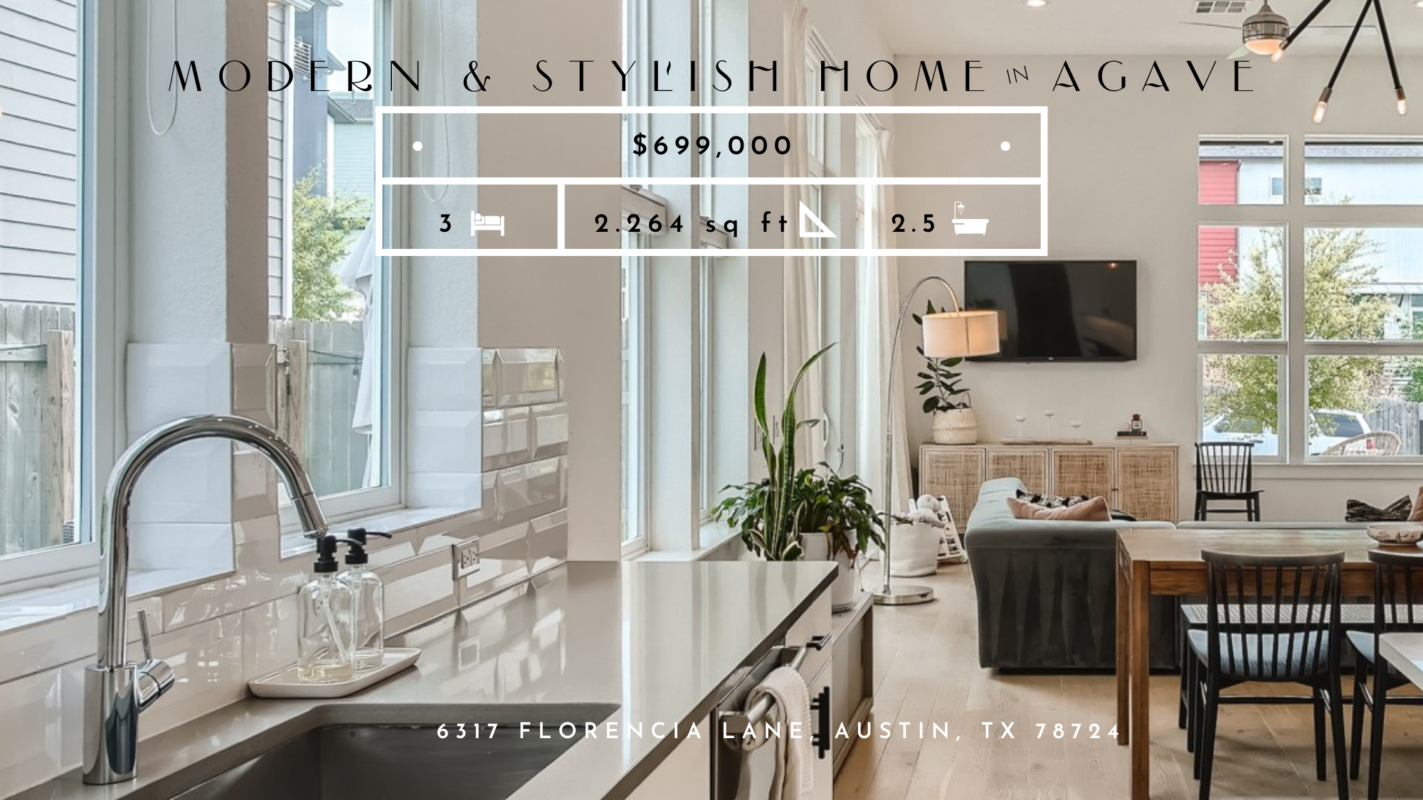 East Austin Stunner in Agave